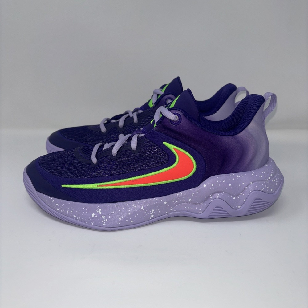 Nike Giannis Immortality 4 GS Court Purple/Bright Crimson 5.5Y/7W IH7664-502